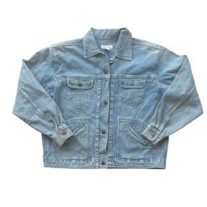 Vintage Cherokee Light Wash Denim Jacket Large